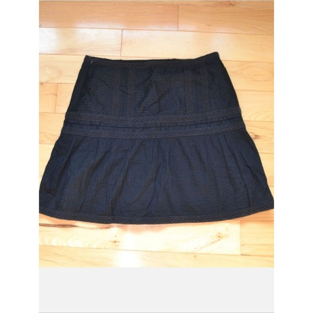 Inc Sz 10 black skirt, super BOHO - Picture 2 of 7